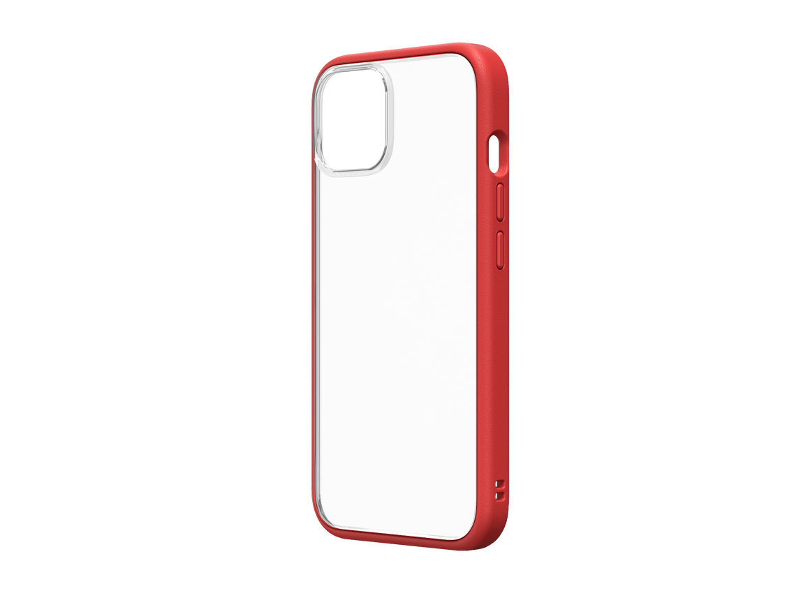 RhinoShield Mod NX for iPhone 14 (With Rim, Button, Frame, Clear Back Plate)