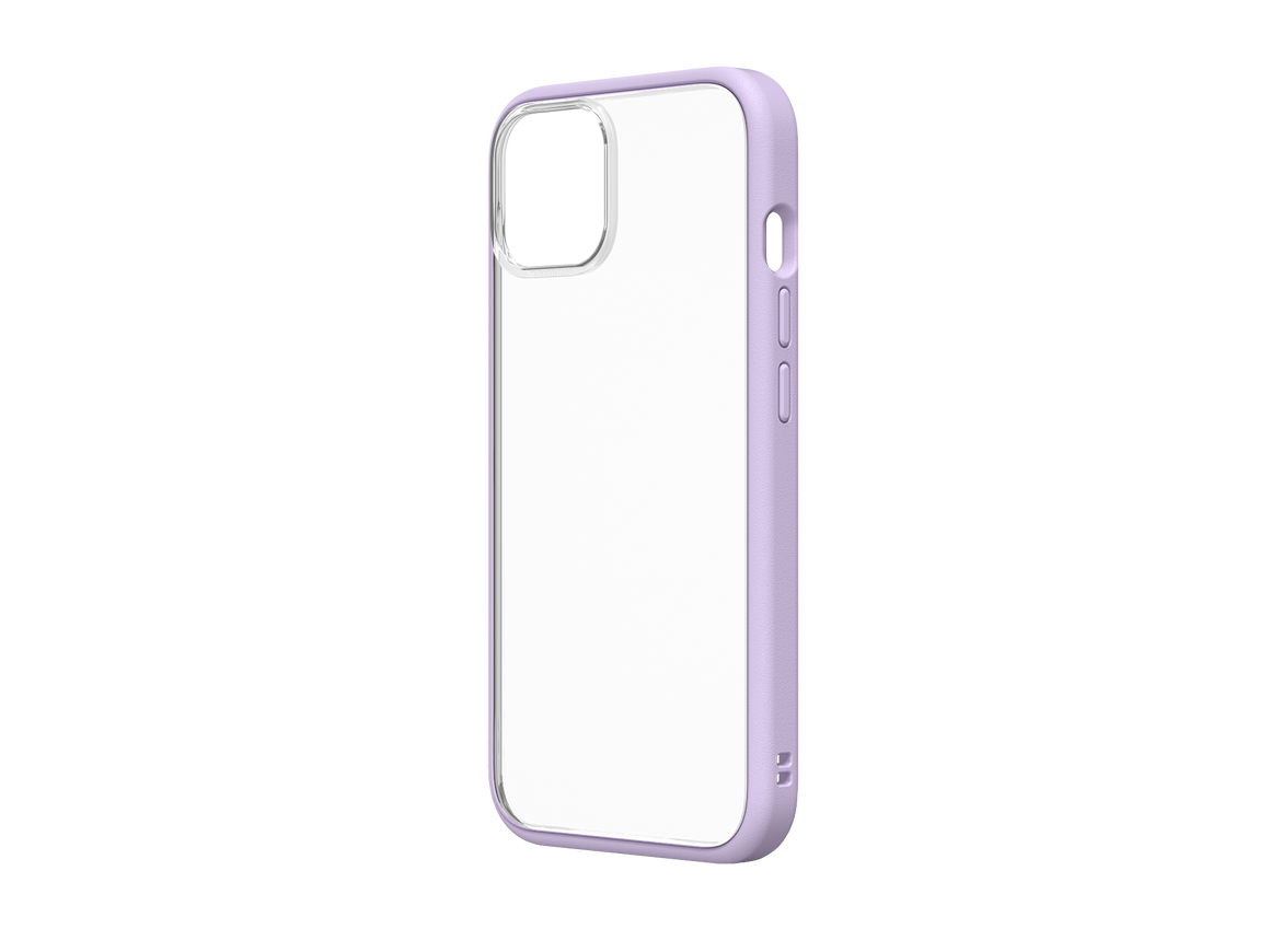 RhinoShield Mod NX for iPhone 14 (With Rim, Button, Frame, Clear Back Plate)