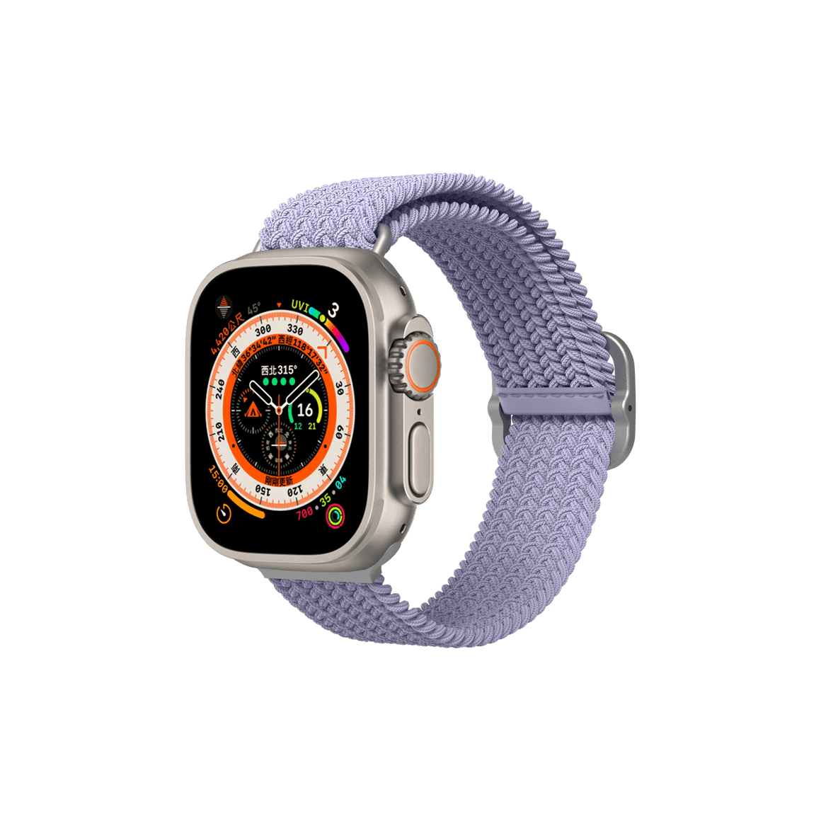 RHINOSHIELD Braided Strap for Apple Watch Series 7 (45mm)