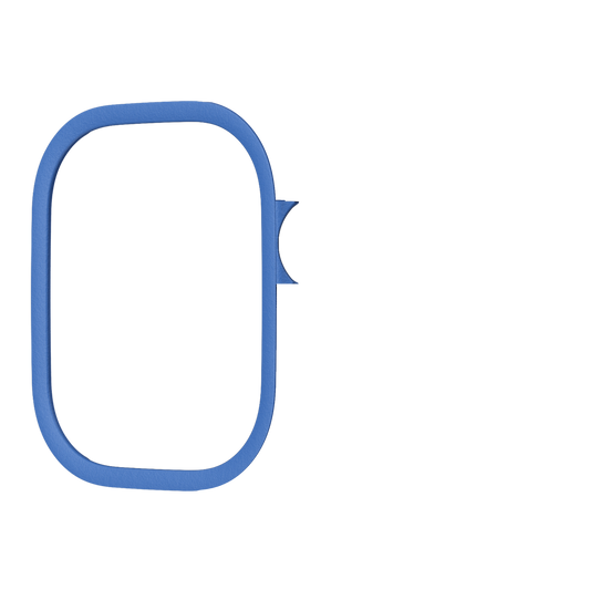 RHINOSHIELD CrashGuard NX for Apple Watch - Rim (49mm), Cobalt Blue