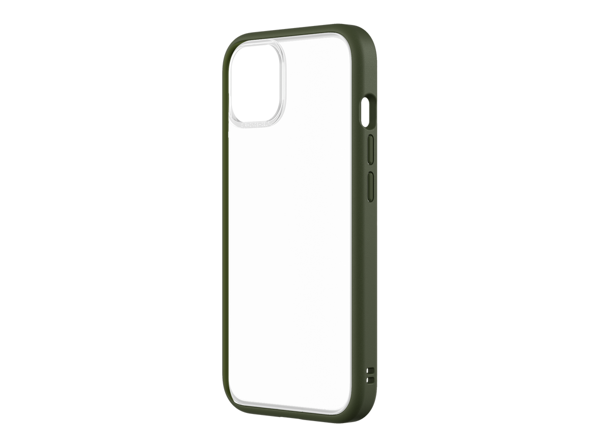RhinoShield MOD NX for iPhone 13 (with Rim, Button, Frame, Clear Back Plate)