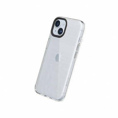 RHINOSHIELD Clear Case (MagSafe compatible) for iPhone 15 (with Case, Camera Ring, and Button)