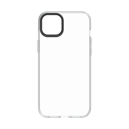 RHINOSHIELD Clear Case (MagSafe compatible) for iPhone 15 Plus (with Case, Camera Ring, and Button)