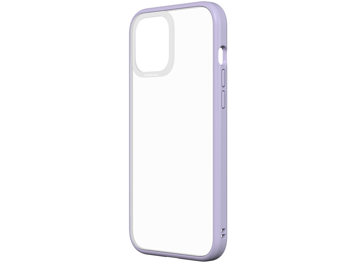 RhinoShield MOD NX for iPhone 12 Pro Max (with Rim, Button, Frame, Clear Back Plate)