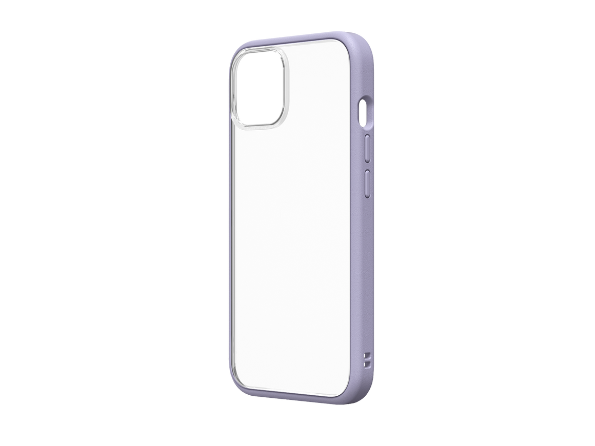 RhinoShield Mod NX for iPhone 14 (With Rim, Button, Frame, Clear Back Plate)