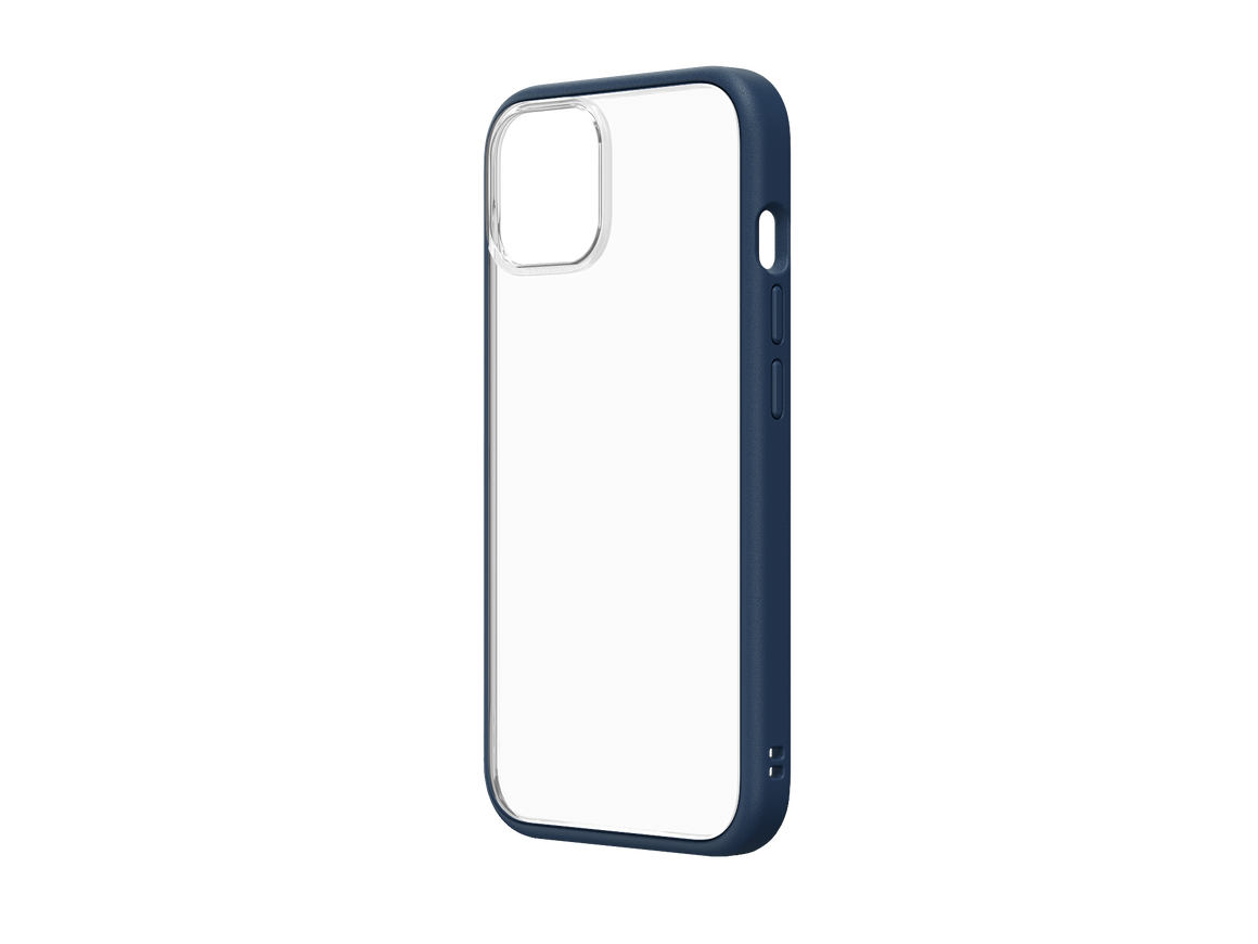 RhinoShield Mod NX for iPhone 14 (With Rim, Button, Frame, Clear Back Plate)