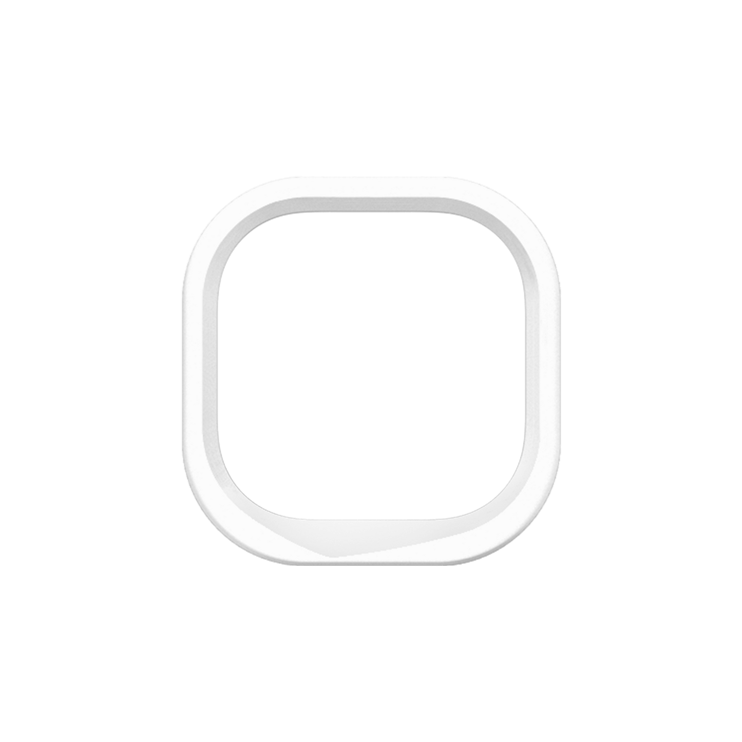 RHINOSHIELD Camera Ring for iPhone 14 Pro / 14 Pro Max- White with Black Line