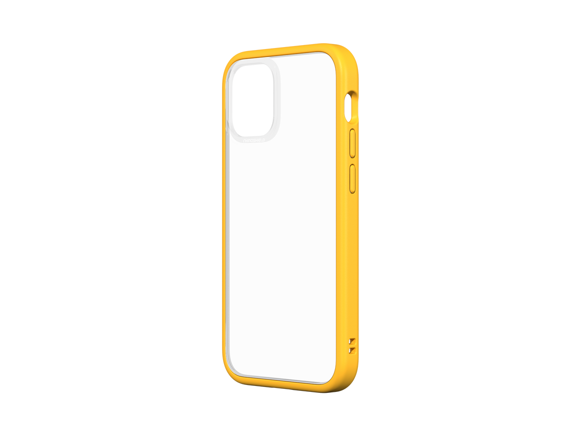 RhinoShield MOD NX for iPhone 12 mini (with Rim, Button, Frame, Clear Back Plate)
