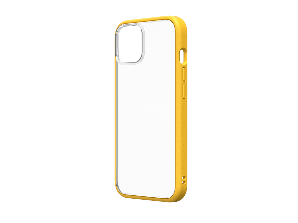 RhinoShield Mod NX for iPhone 14 (With Rim, Button, Frame, Clear Back Plate)