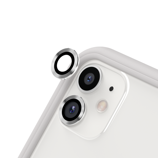 RhinoShield Tempered Glass Lens Protector for iPhone 11 - Silver