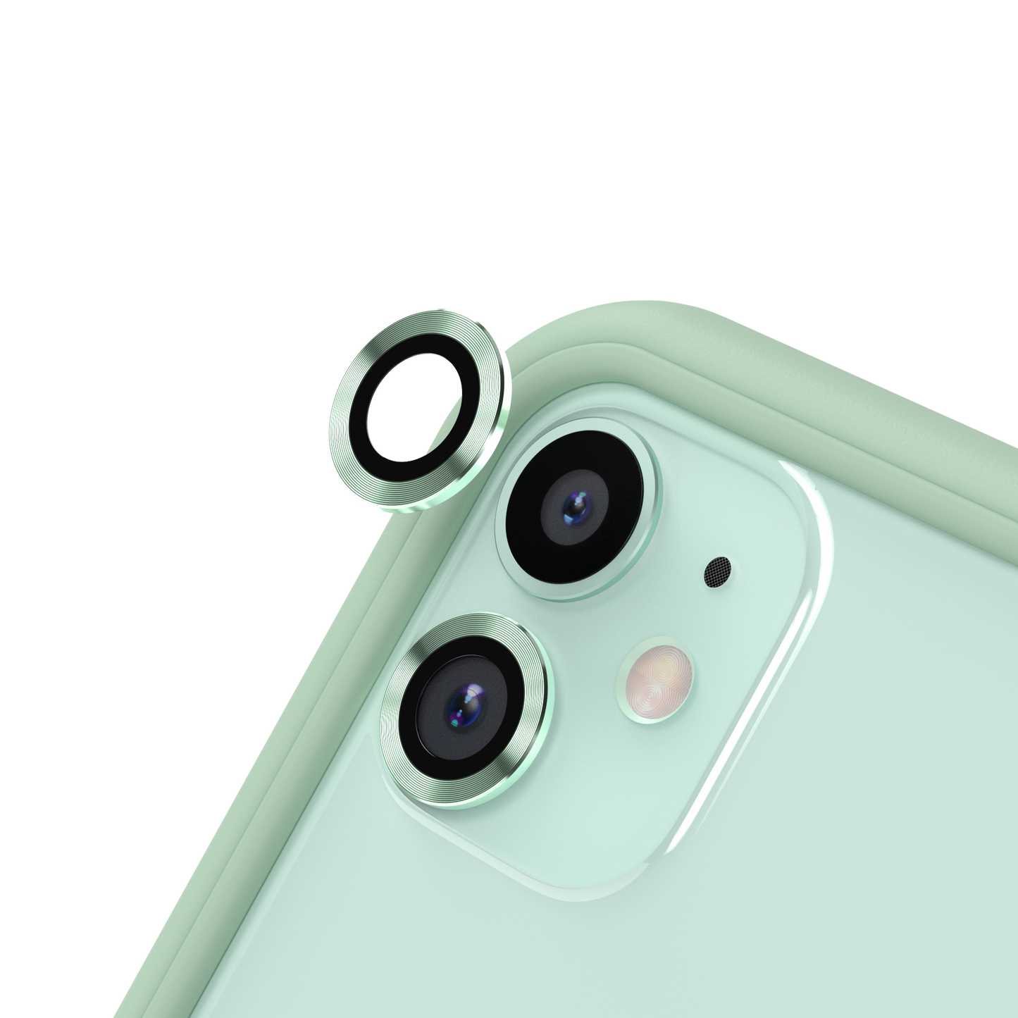 RhinoShield Tempered Glass Lens Protector for iPhone 11 - Silver
