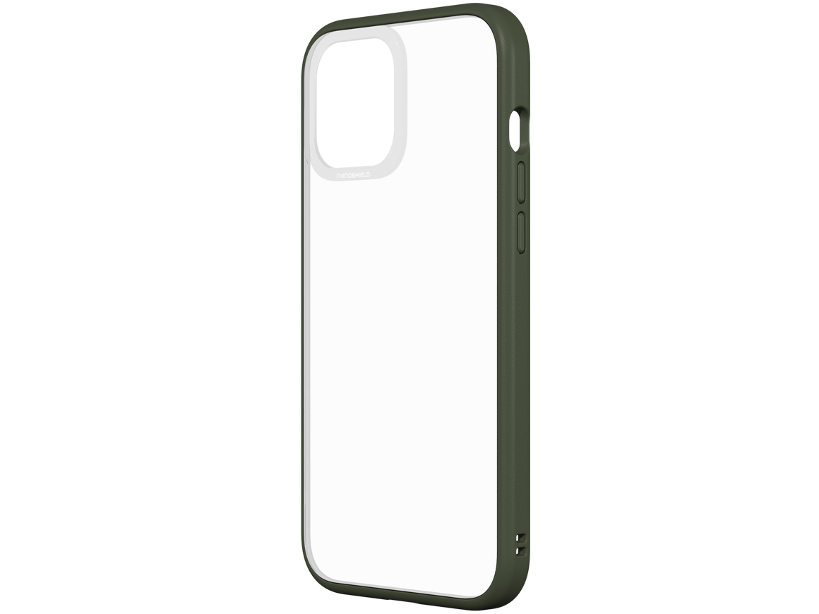 RhinoShield MOD NX for iPhone 12 Pro Max (with Rim, Button, Frame, Clear Back Plate)