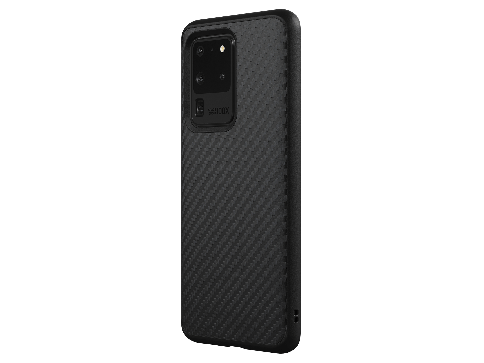 Samsung Galaxy S20 Ultra Cosmic Black RhinoShield Carbon Fiber SolidSuit 