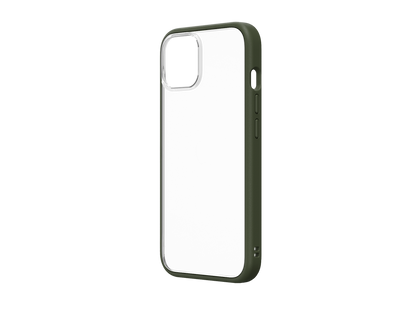RhinoShield Mod NX for iPhone 14 (With Rim, Button, Frame, Clear Back Plate)